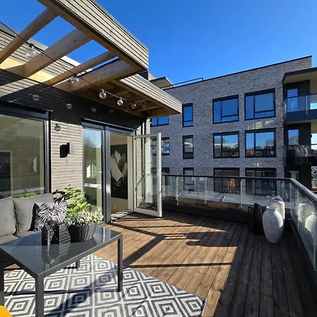 Exclusive Townhouse With Private Rooftop Feriehus Oslo